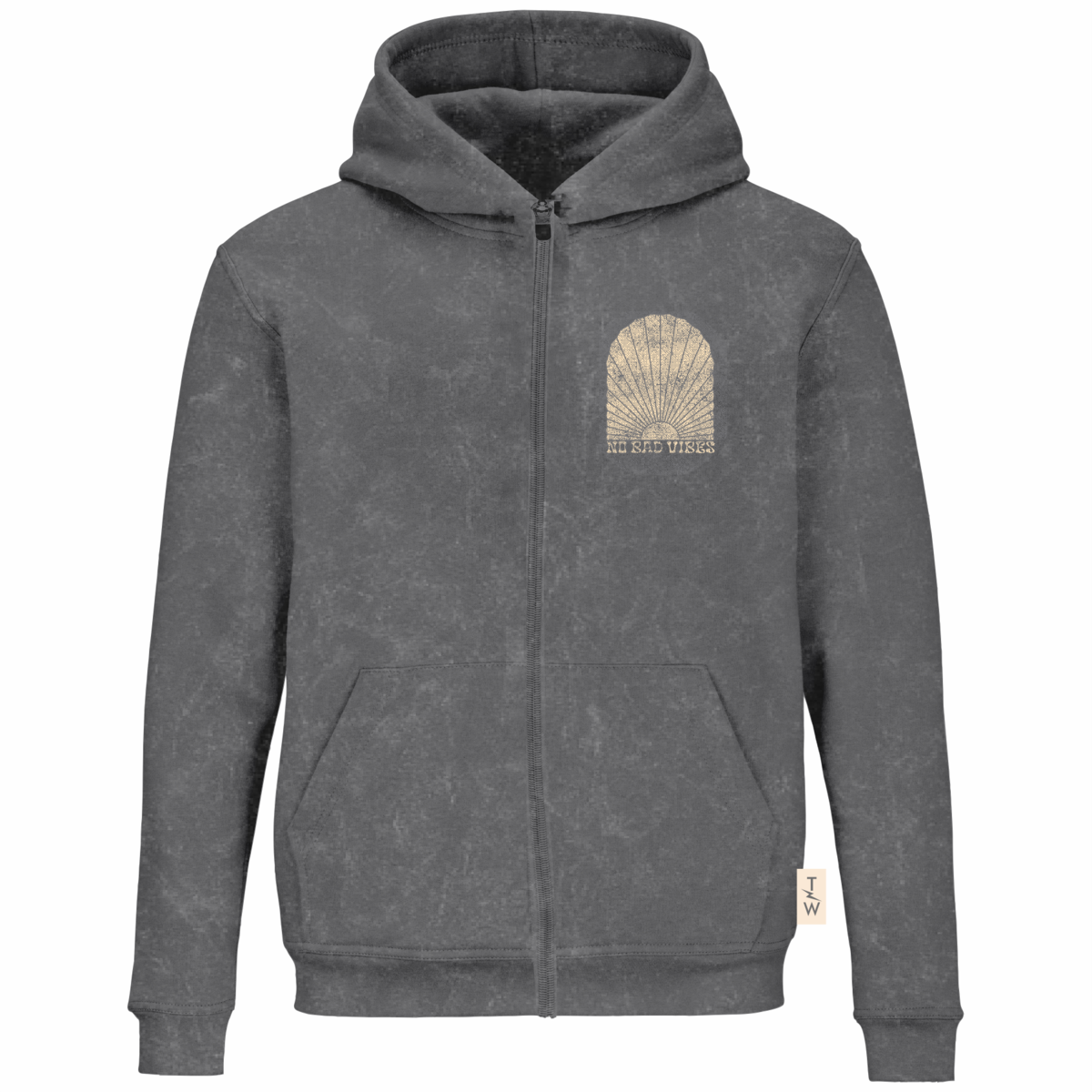Tiny Whales - Zipper Hoodie