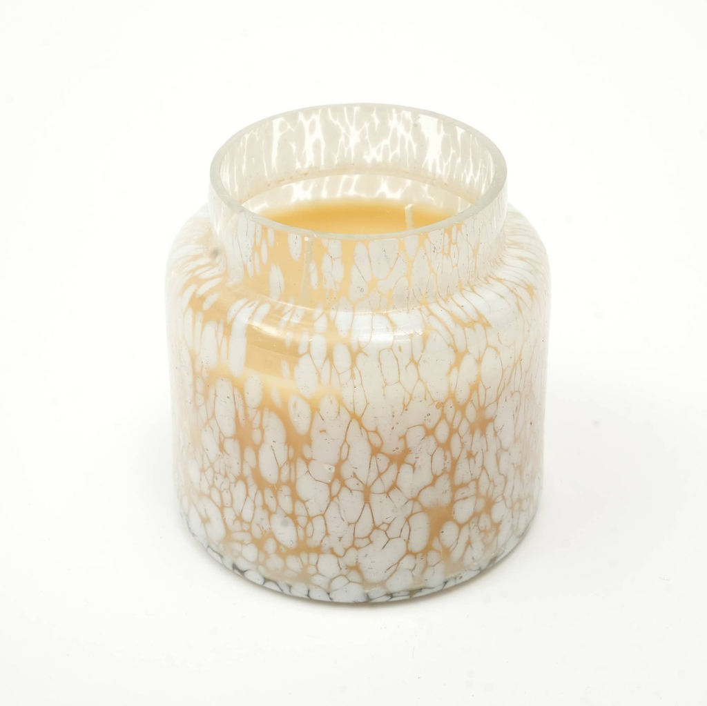 Dreamy Splutter Scented Wax Candle- White