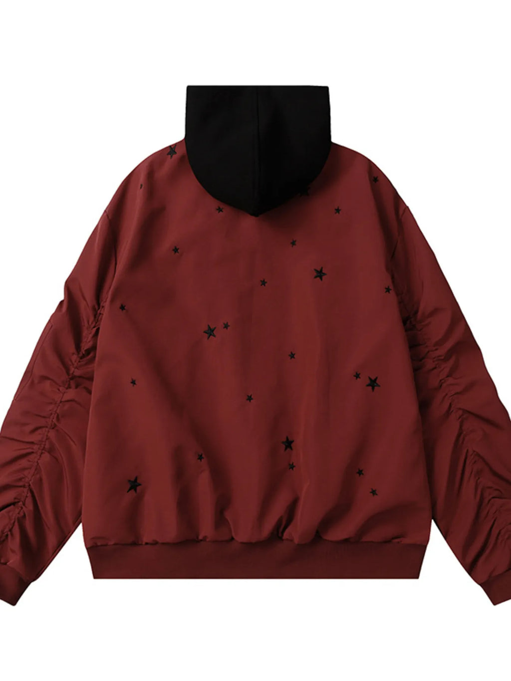 Star Zip Up Hooded Jacket