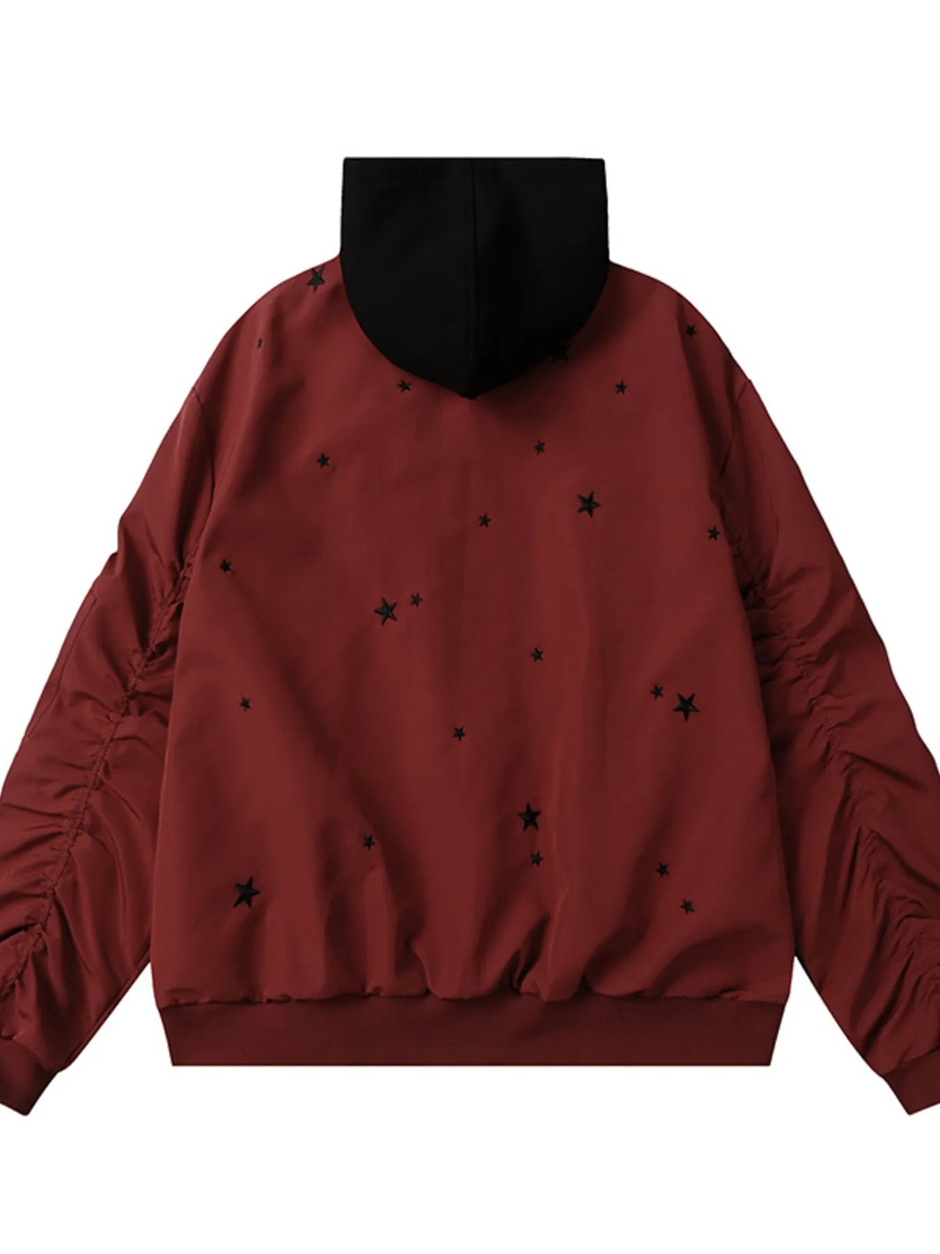 Star Zip Up Hooded Jacket
