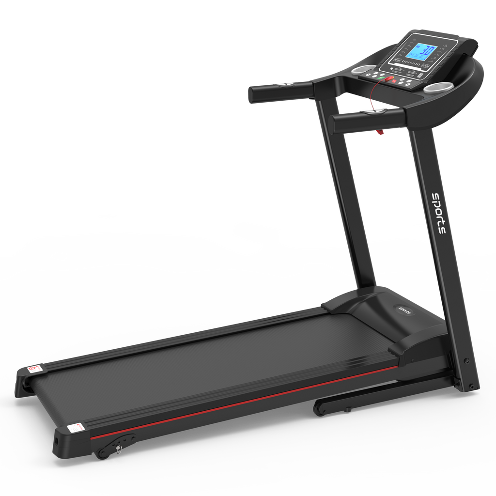 Fitshow App Home Foldable Treadmill with Incline, Folding Treadmill for Home Workout, Electric Walking Running Treadmill Machine 5' LCD Screen 250 LB Capacity Bluetooth Music