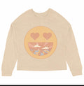 Tiny Whales - Get Happy Oversized Long Sleeve Tee