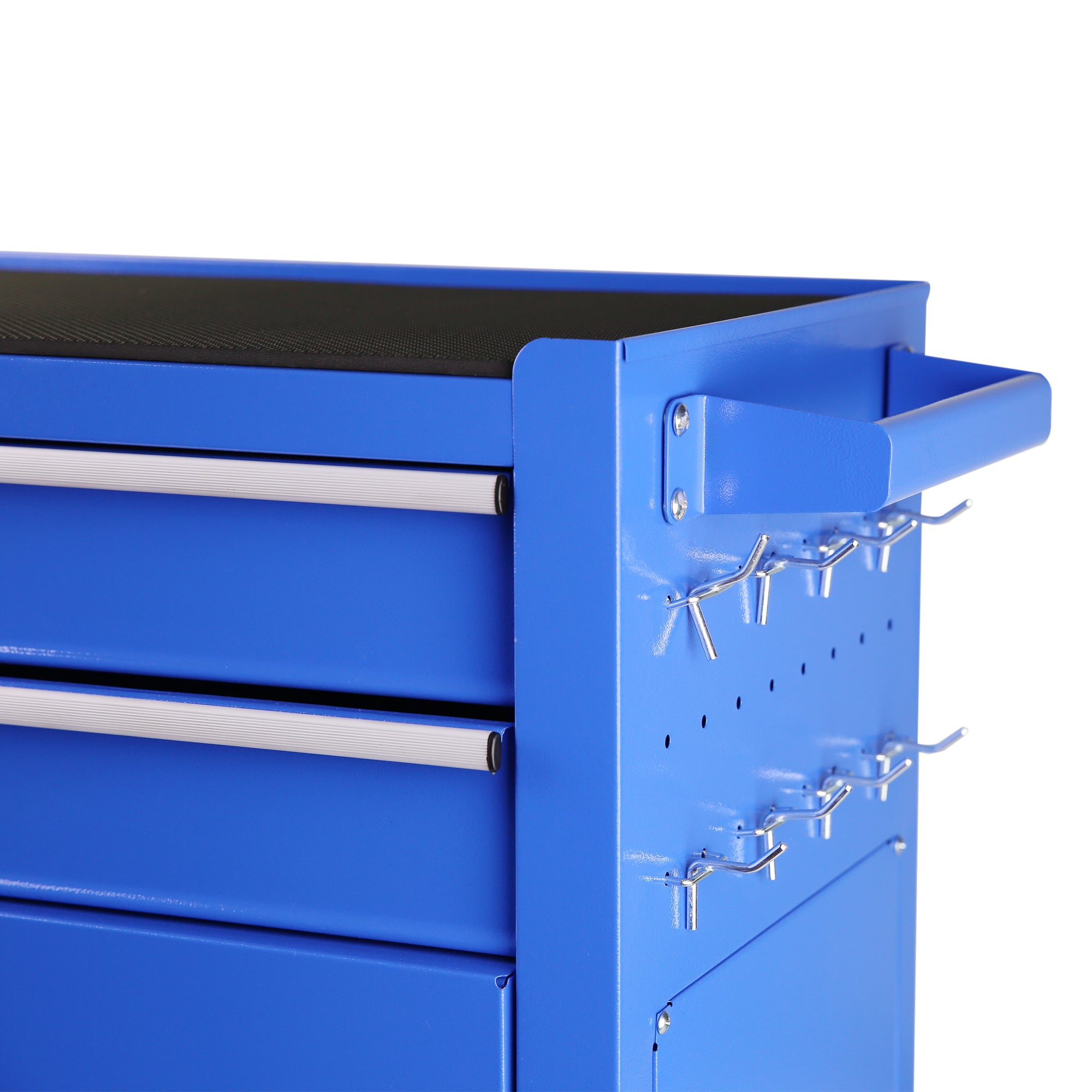 Rolling Tool Chest with Wheels and 8 Drawers, Detachable Large Tool Cabinet with Lock for Garage, Locking Mechanic Tool Cart with Black Liner for Warehouse, Workshop, High Capacity
