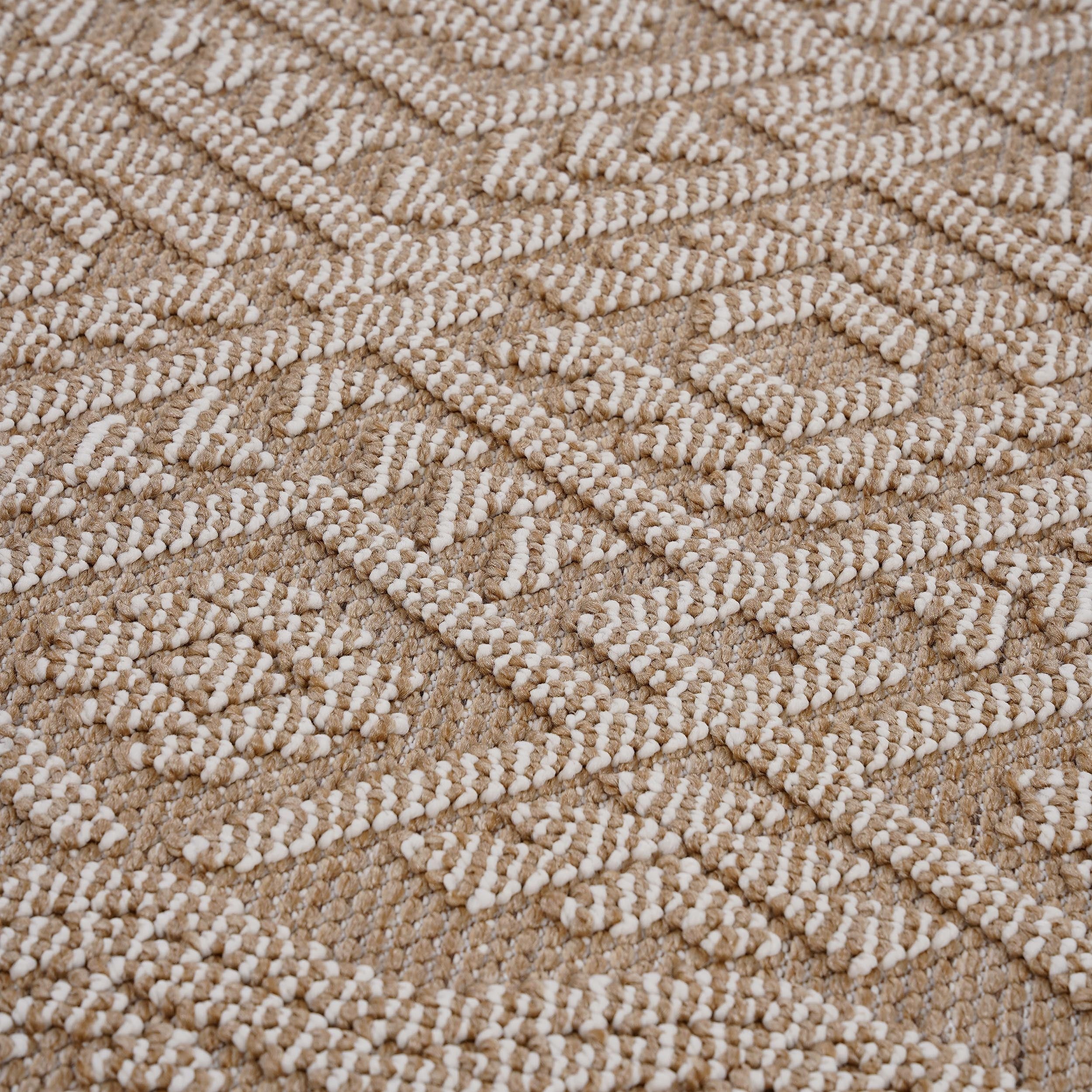 8X10 Natural /Traditional Indoor/Outdoor Area Rug