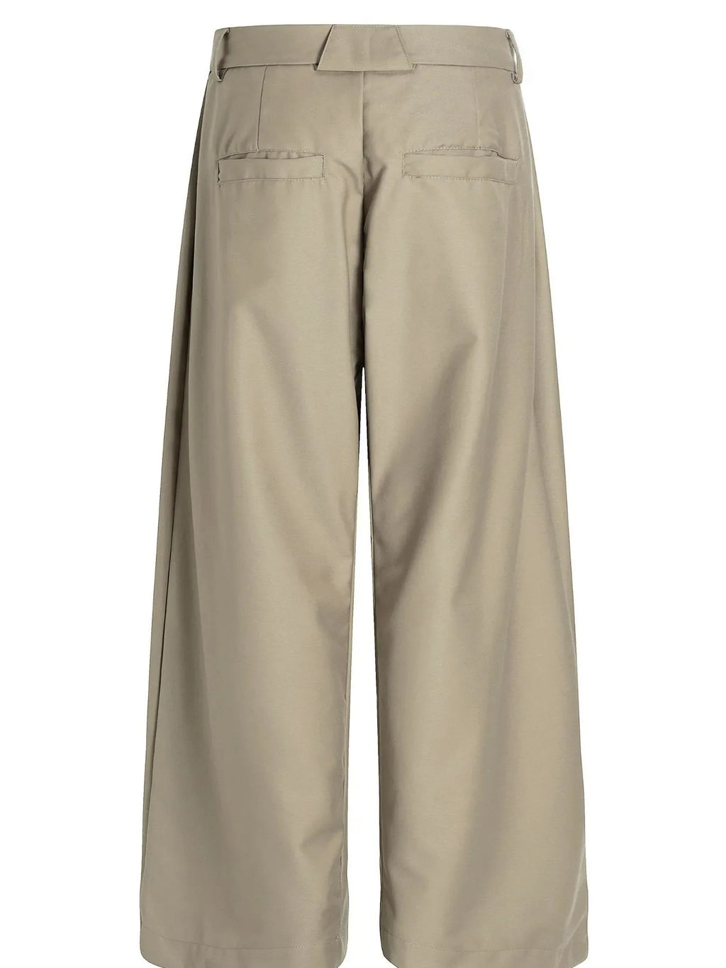 Classic Wide-Leg Pleated Pants