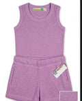 Vintage Havana - Purple Tank Short Set
