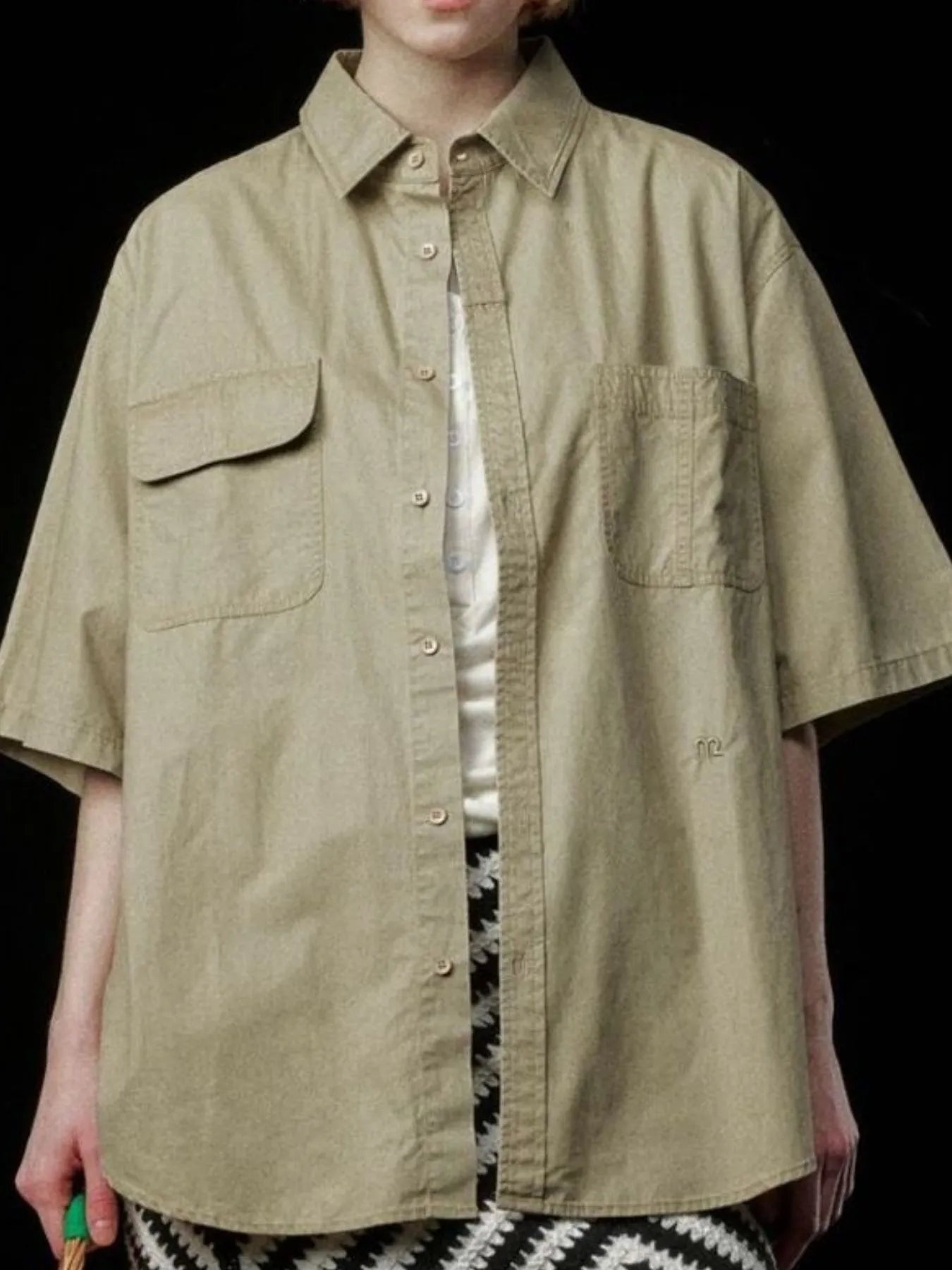 Button Up Short Sleeve Shirt