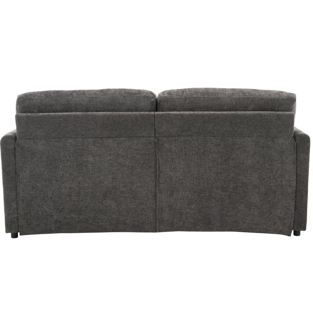 68.1' Cozy Upholstered Loveseat Sofa Oversized Comfy Comfy Cloud Sofa Double Cushion Loveseat Sofa Plush Cushion Sofa Couch for Living Room, Grey