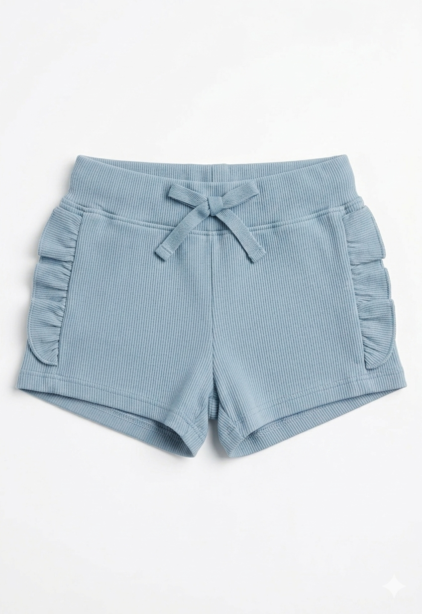 COZII - Ruffle Side Short, Skyride