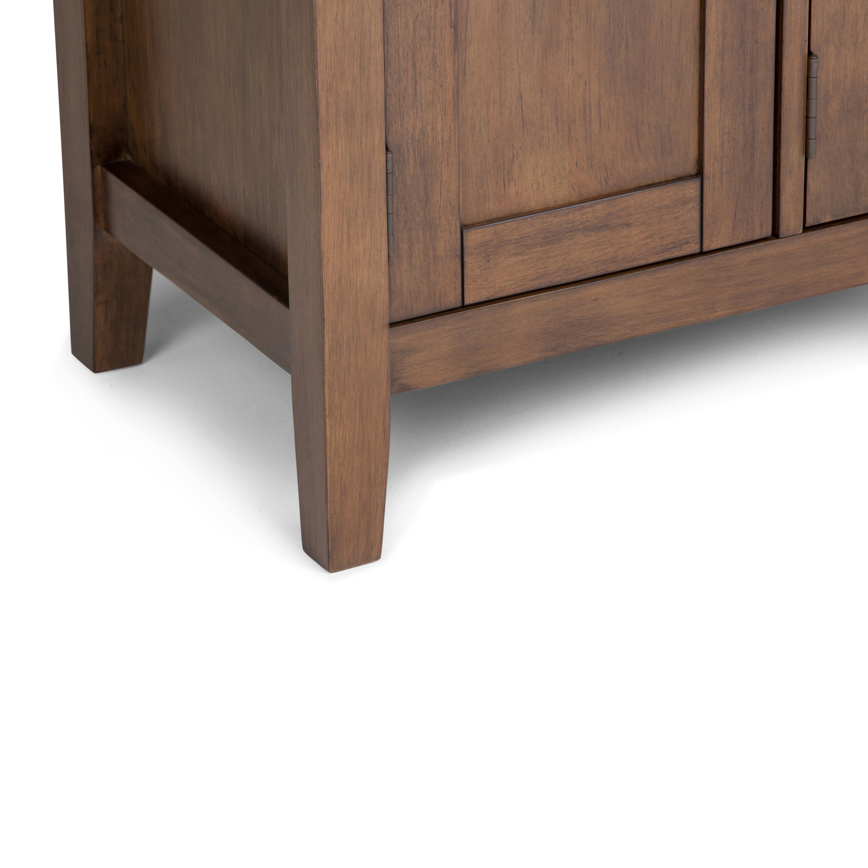 Redmond - 72' TV Media Stand - Rustic Natural Aged Brown