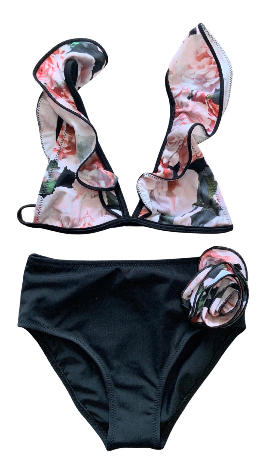 Nessi Byrd - Lavin Two-Piece Floral Swimsuit