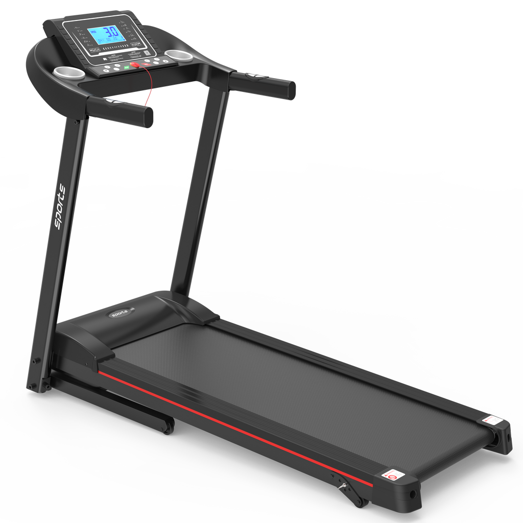 Fitshow App Home Foldable Treadmill with Incline, Folding Treadmill for Home Workout, Electric Walking Running Treadmill Machine 5' LCD Screen 250 LB Capacity Bluetooth Music
