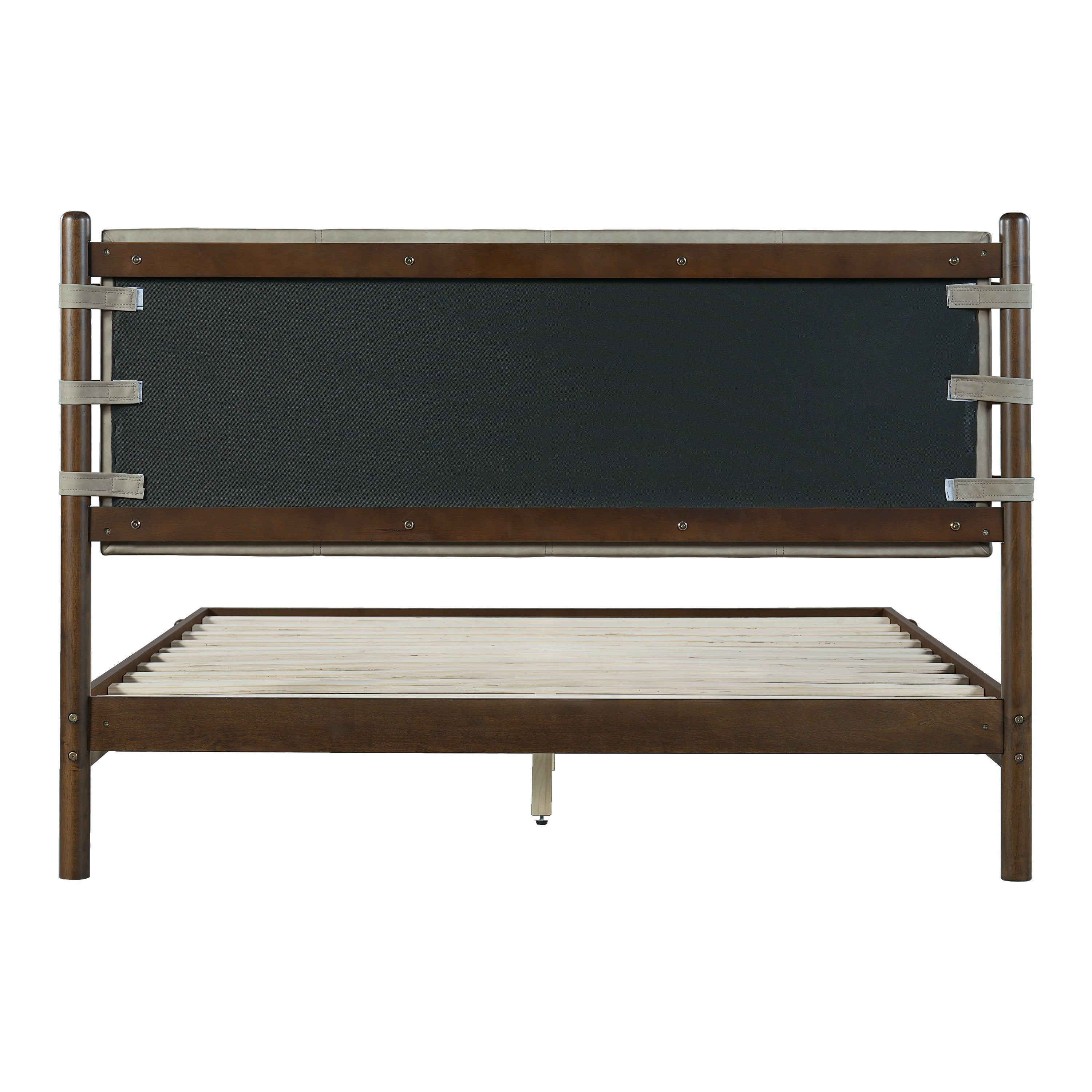 Modern Queen Bed Frame Set with 2 Nightstands, Light Gray Wood Platform Bed with Headboard and Matching Bedside Tables for Bedroom