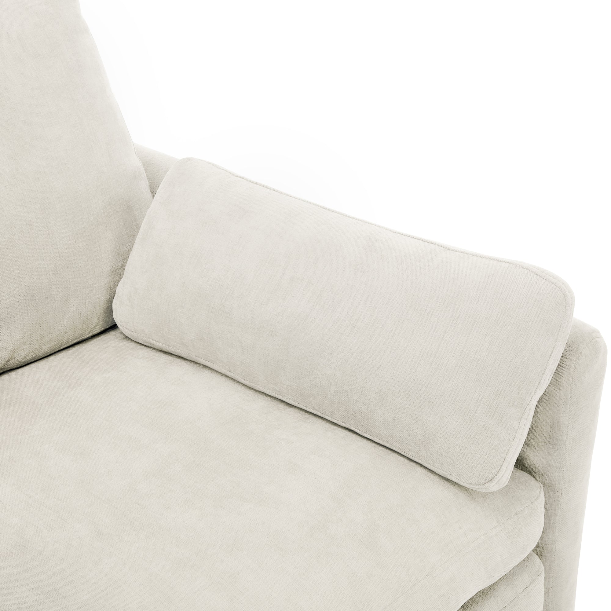 89'  Cozy Upholstered 3-seater Sofa Oversized Comfy Cloud Sofa Double Cushion 3-seater Sofa Plush Cushion Sofa Couch for Living Room, Beige