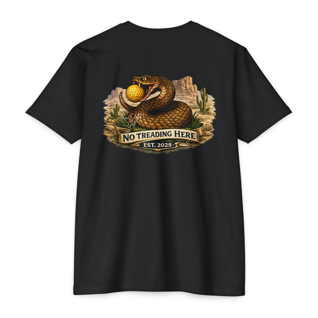 No Treading Here Golf T-Shirt — Iron Sight Golf Tribute