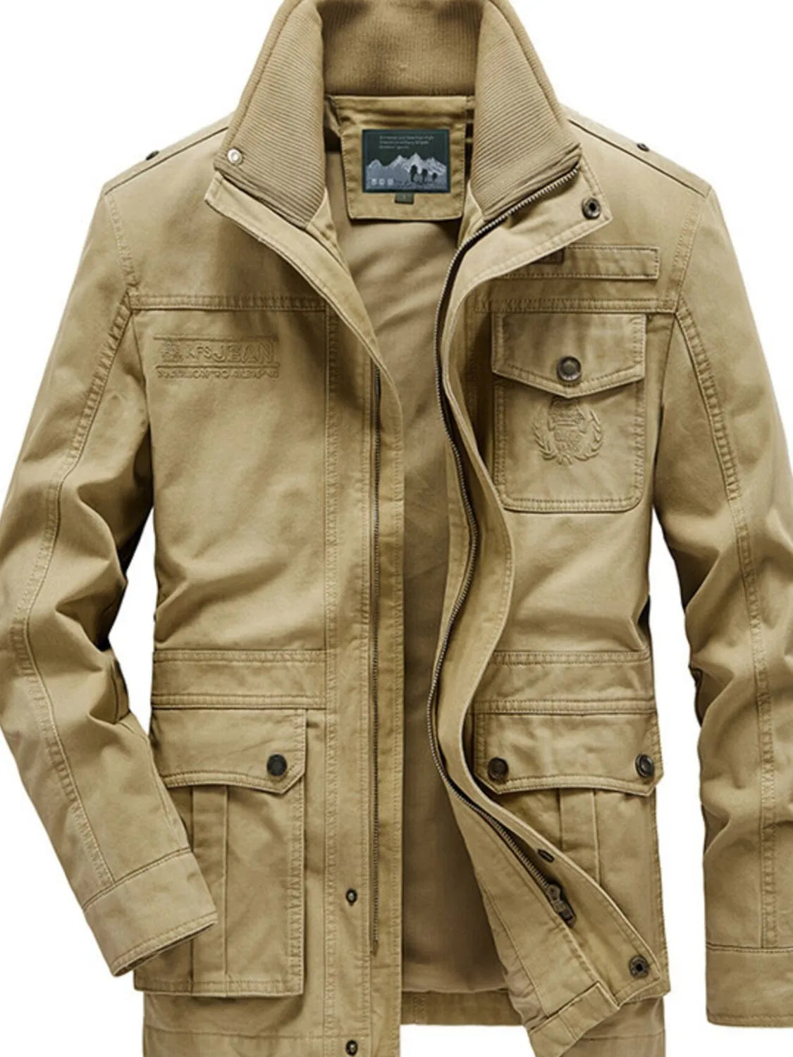 Zip Up Jacket with Pockets