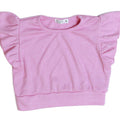 Cozii ruffle top and shorts set