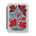 Red and Blue Poppy Kindle Paperwhite Case | Vintage Floral E-Reader Cover
