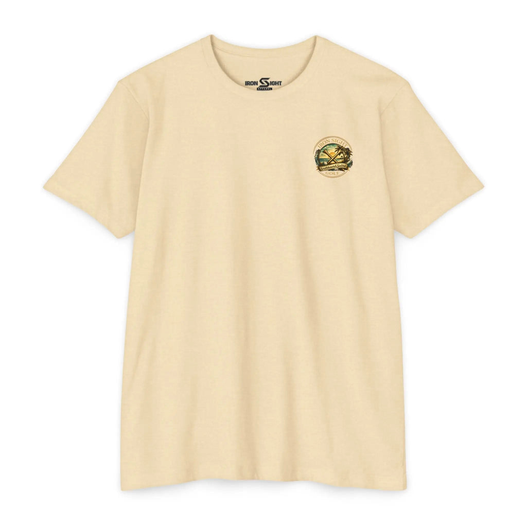 Golf Sunset T-Shirt — "The Southbound Swing" San Diego Golf Graphic