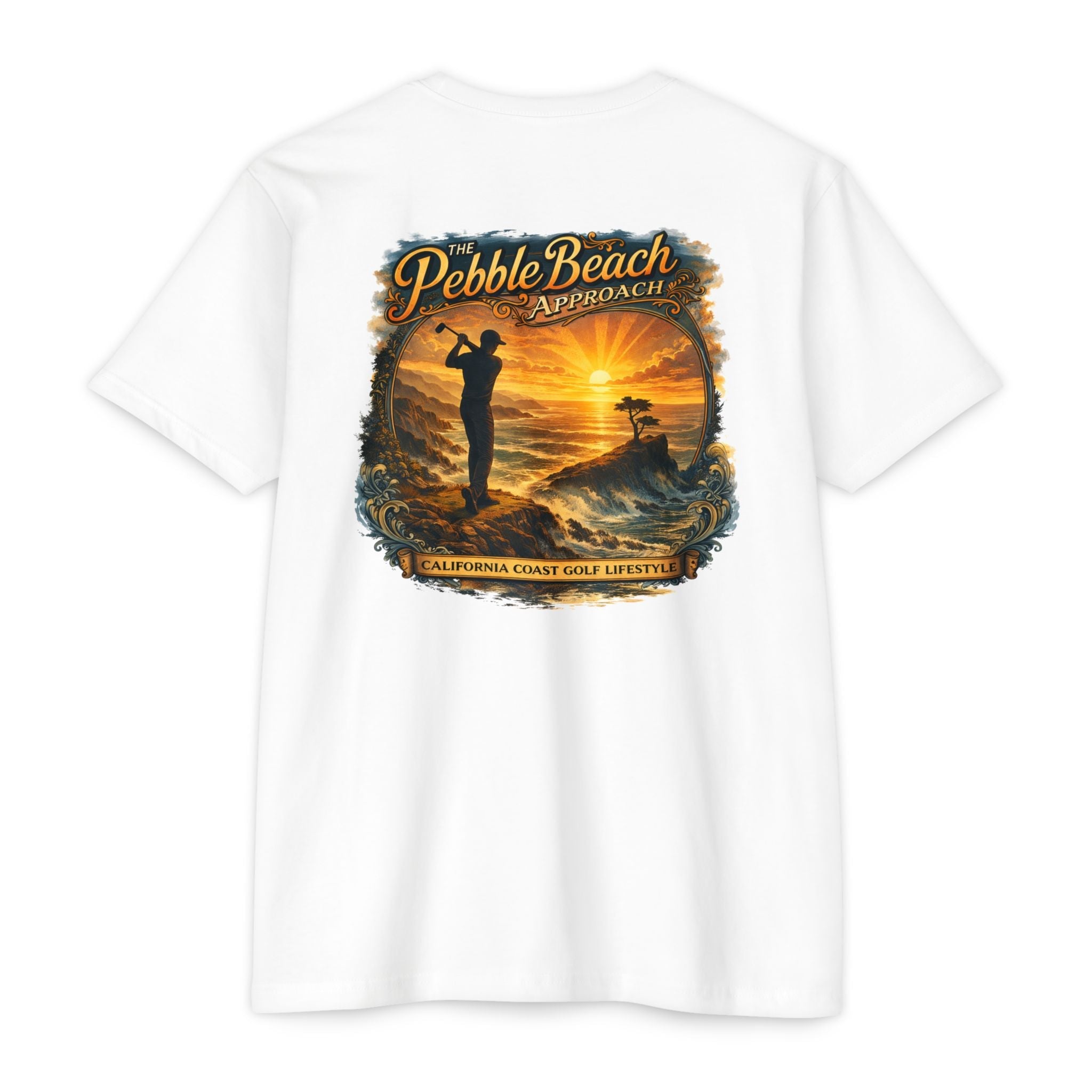 Pebble Beach Approach T-Shirt — California Coast Golf Lifestyle