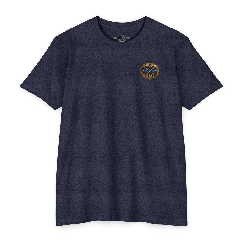 Bomb Squad T-Shirt — 'Suspicious Package' Golf Ball on Fire City Scene