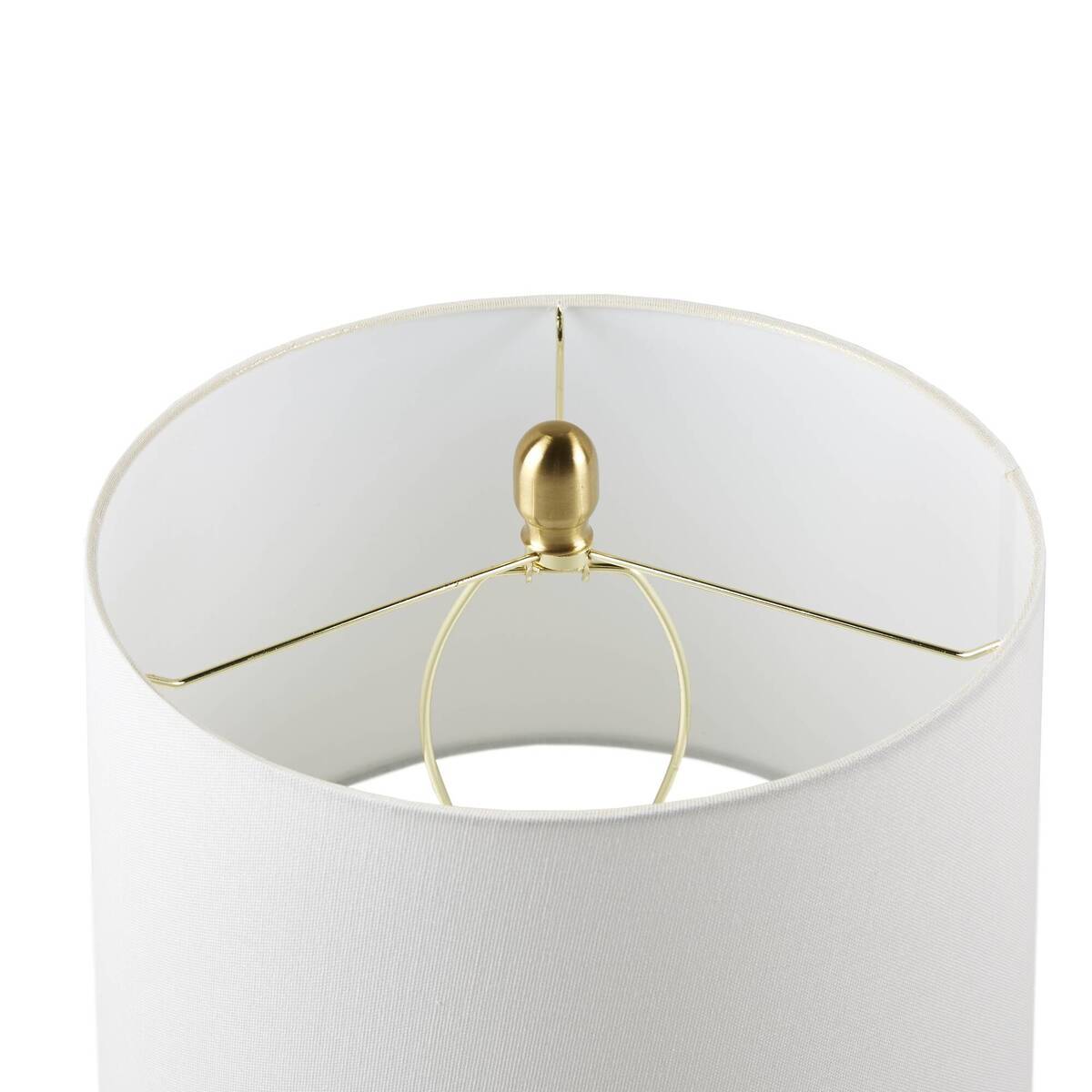 Faceted Green Glass Table Lamp Green See below