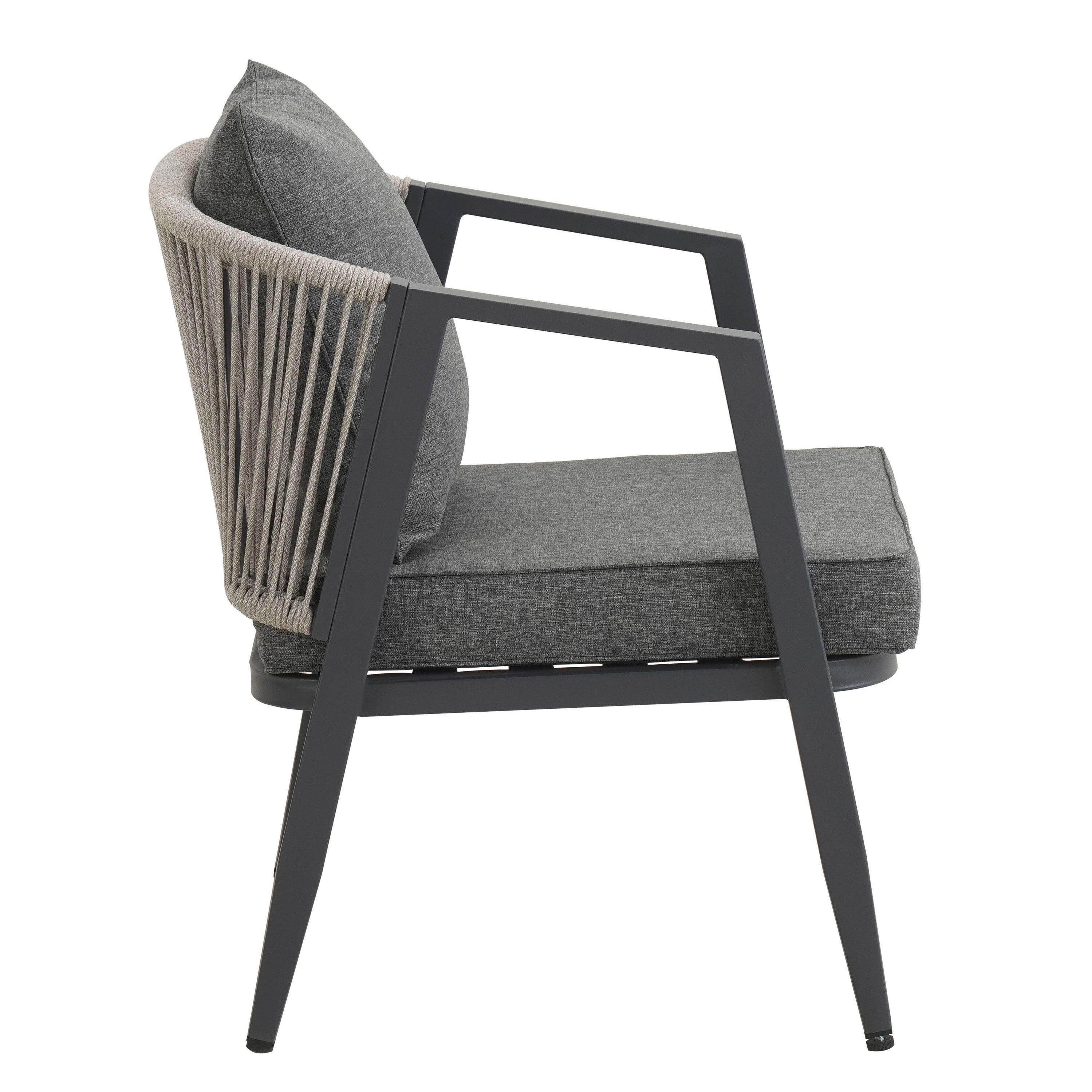 U_STYLE Durable and Comfortable Outdoor Seating Set,Suitable for Patios, Lawns, and Poolsides