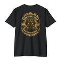 Battlefield Golf US Veteran T-Shirt — Skull with Helmet & Golf Ball Eyes