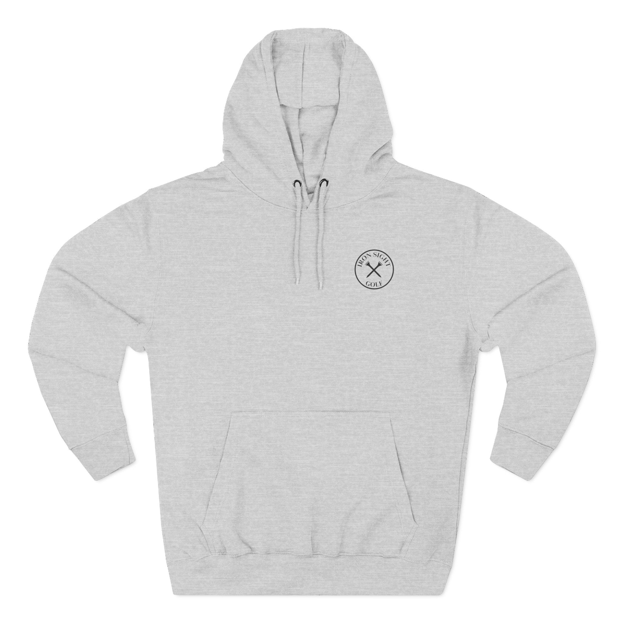 Iron Sight Golf Performance Hoodie — Three-Panel Fleece
