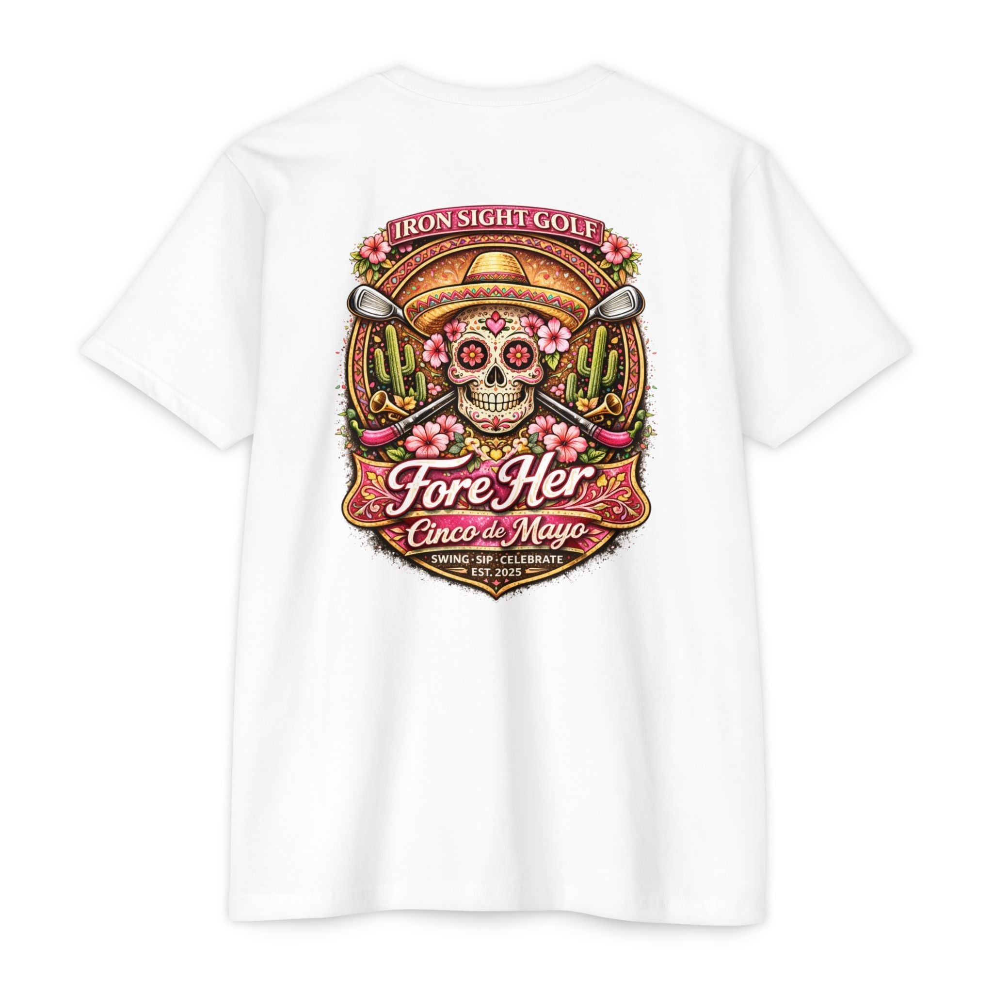 Fore Her Fiesta Women's Tee — Cinco de Mayo Next Level Shirt