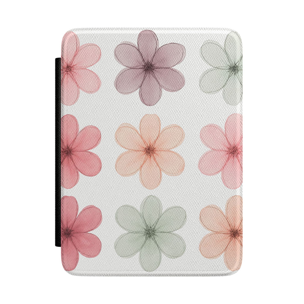 Pastel Daisy Kindle Paperwhite Case | Vintage Floral E-Reader Cover for Book Lovers