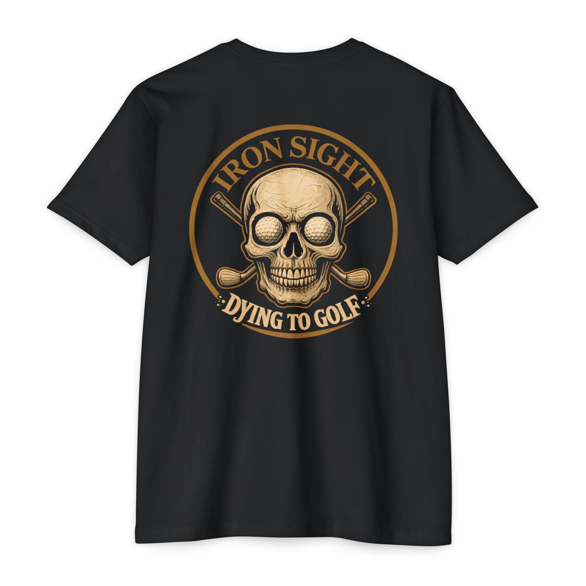 Dying to Golf Iron Sight Graphic T-Shirt