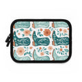 Coastal Cowboy Boot Laptop Sleeve | Teal Western Floral Tech Cover