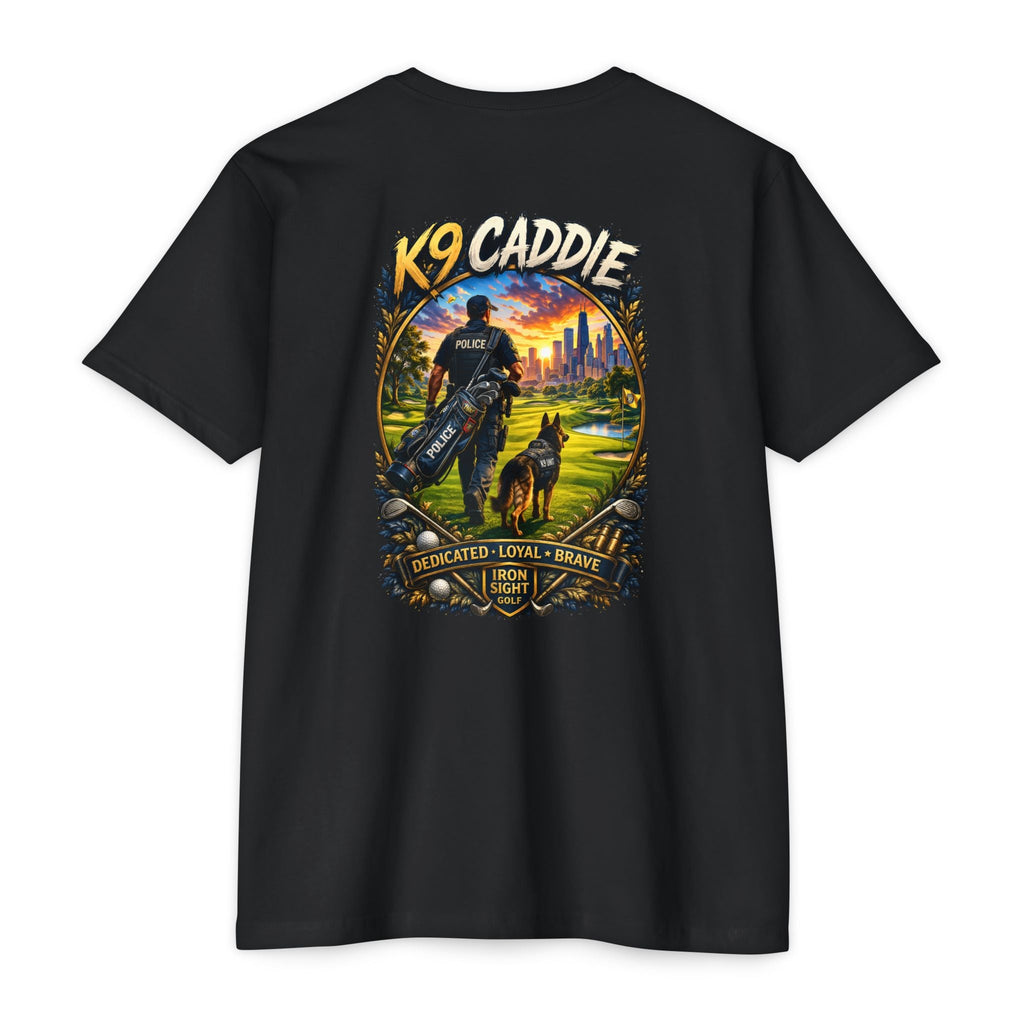 K9 Caddie Police K-9 T-Shirt — Dedicated, Loyal, Brave Tribute Tee