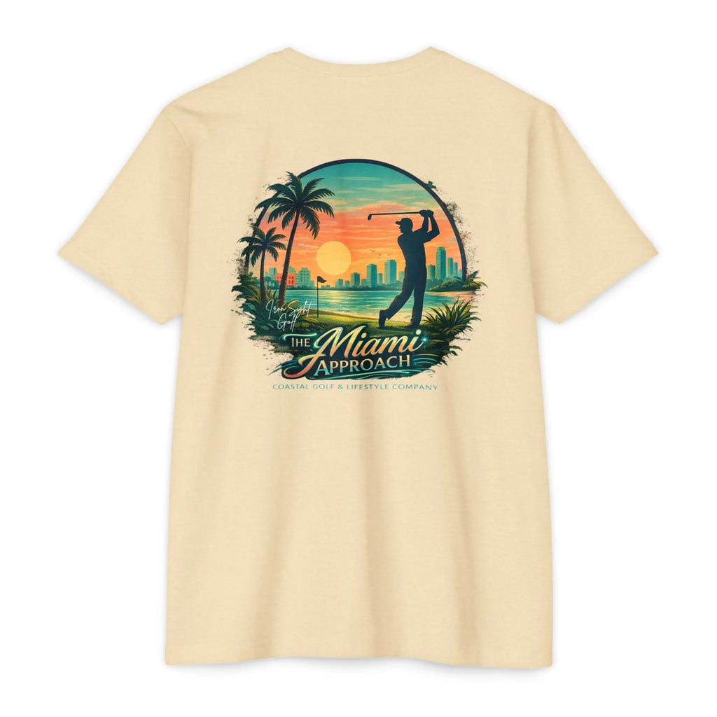 Miami Approach Iron Sight Golf T-Shirt
