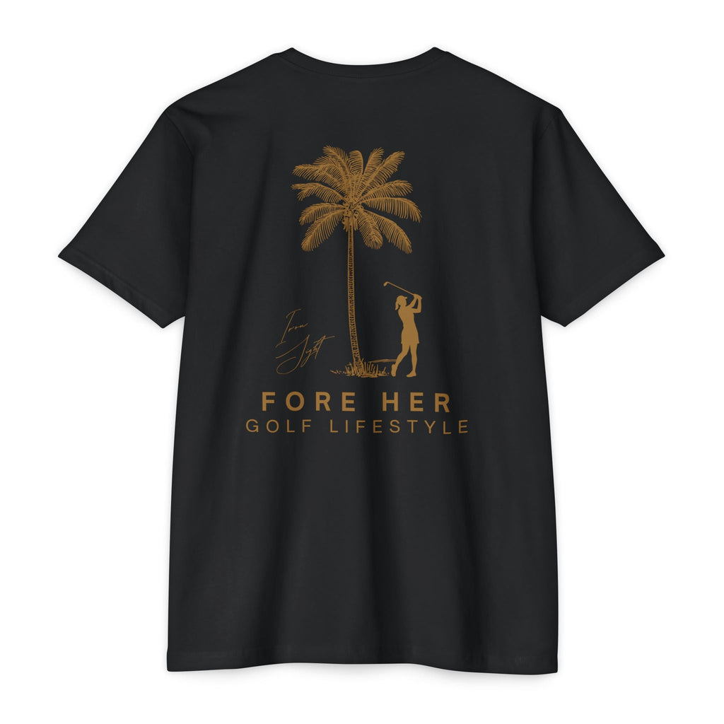 For Her Golf Lifestyle Palm Silhouette T-Shirt