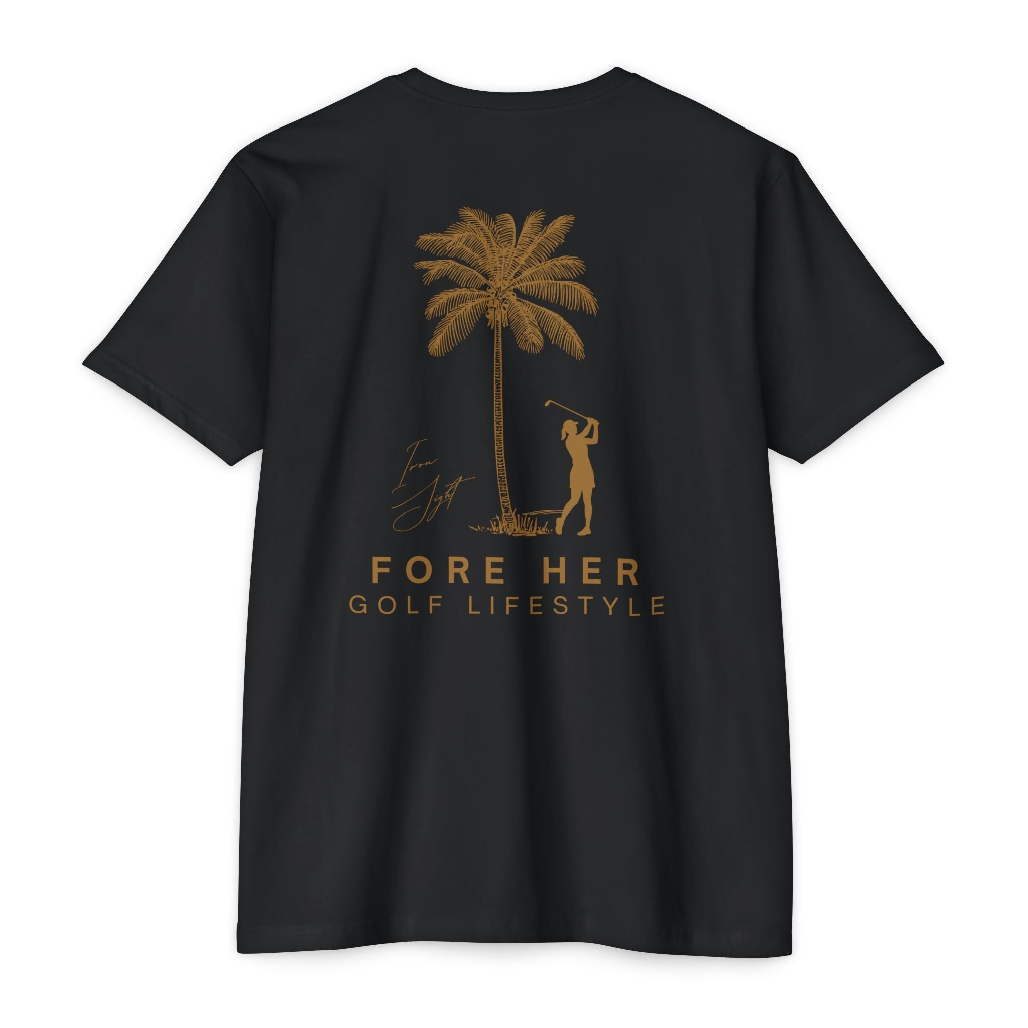 For Her Golf Lifestyle Palm Silhouette T-Shirt