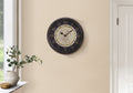 Clocks, 16' Round, Wall Clock, Antique Brown, Transitional