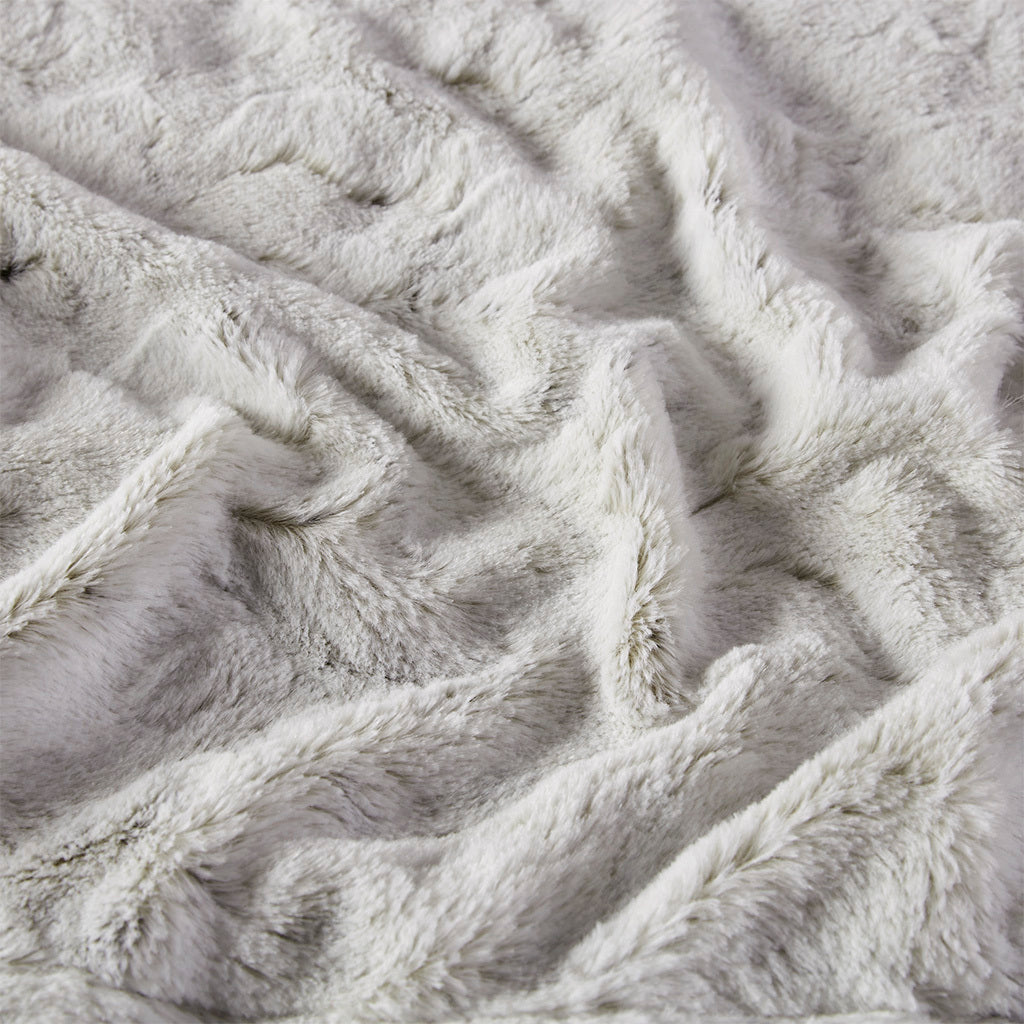 Oversized Faux Fur Throw
