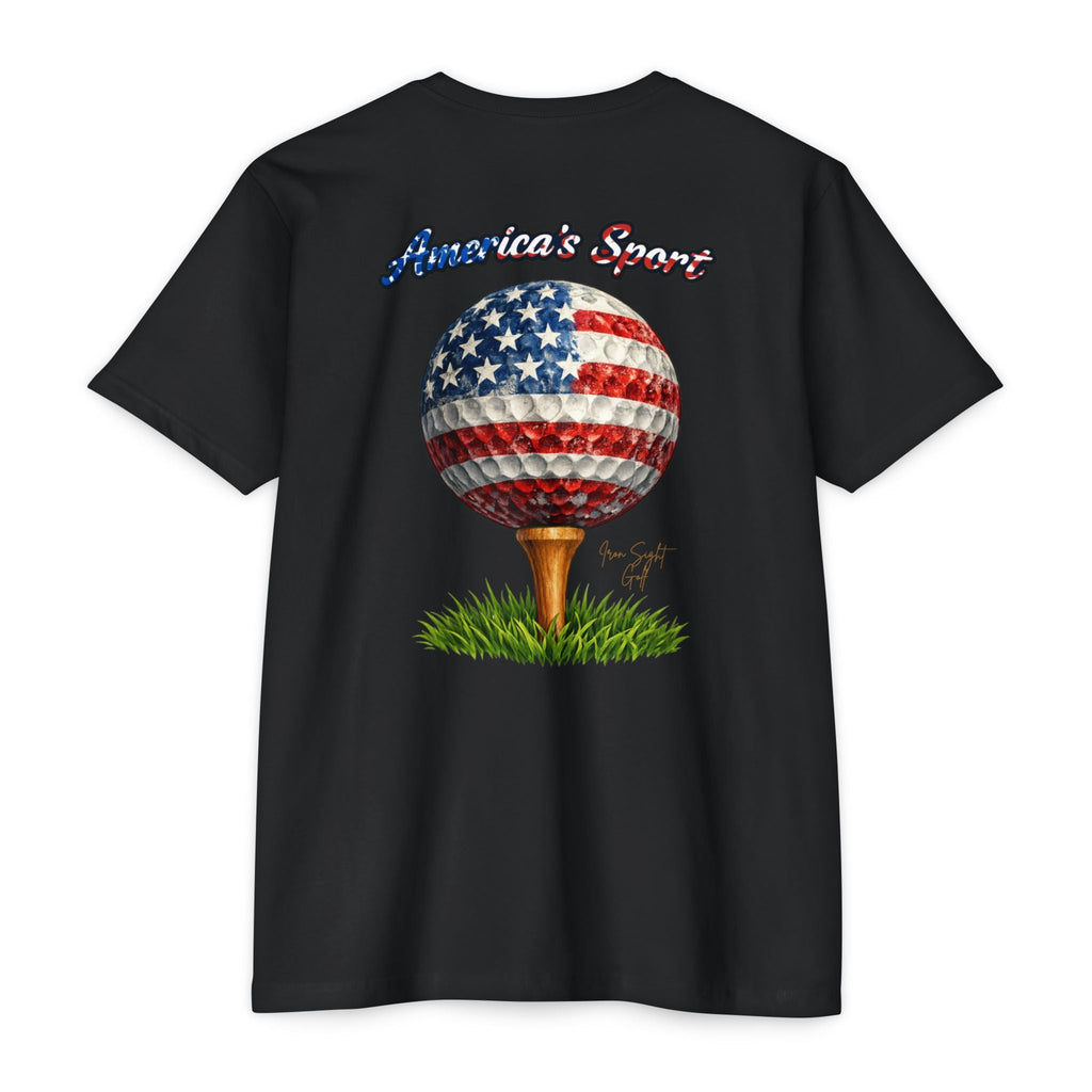 Iron Sight Golf Tee — Americas Sport T-Shirt