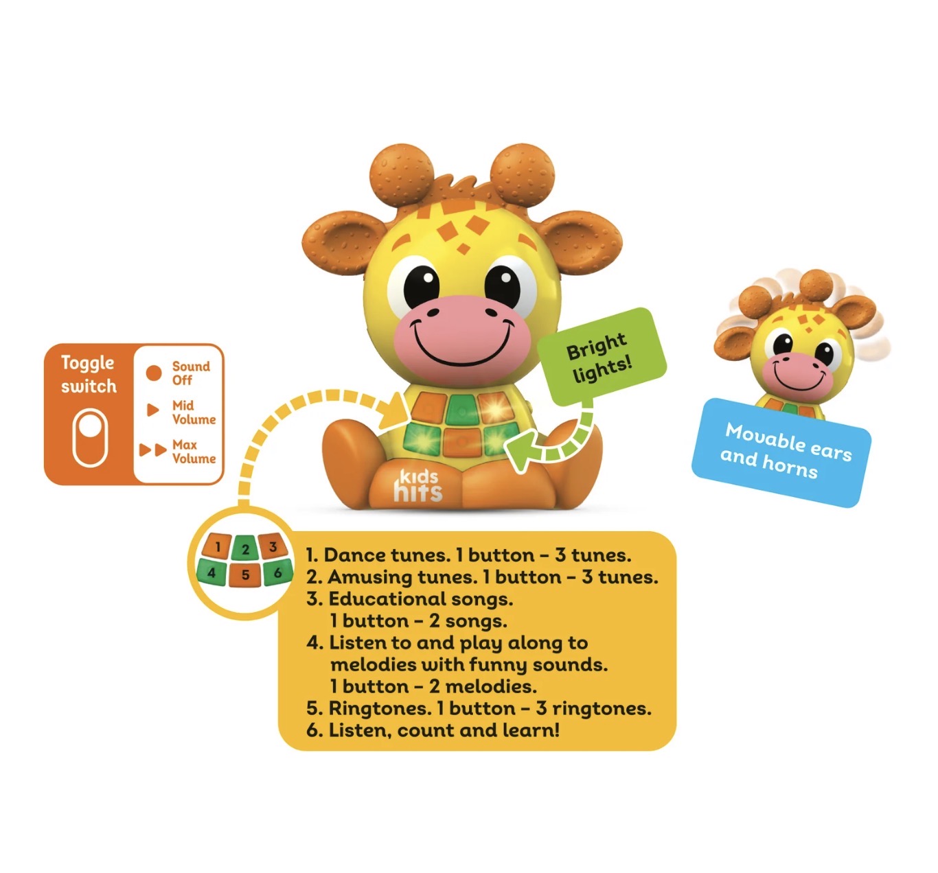 Kids Hits - Babykins Giraffe