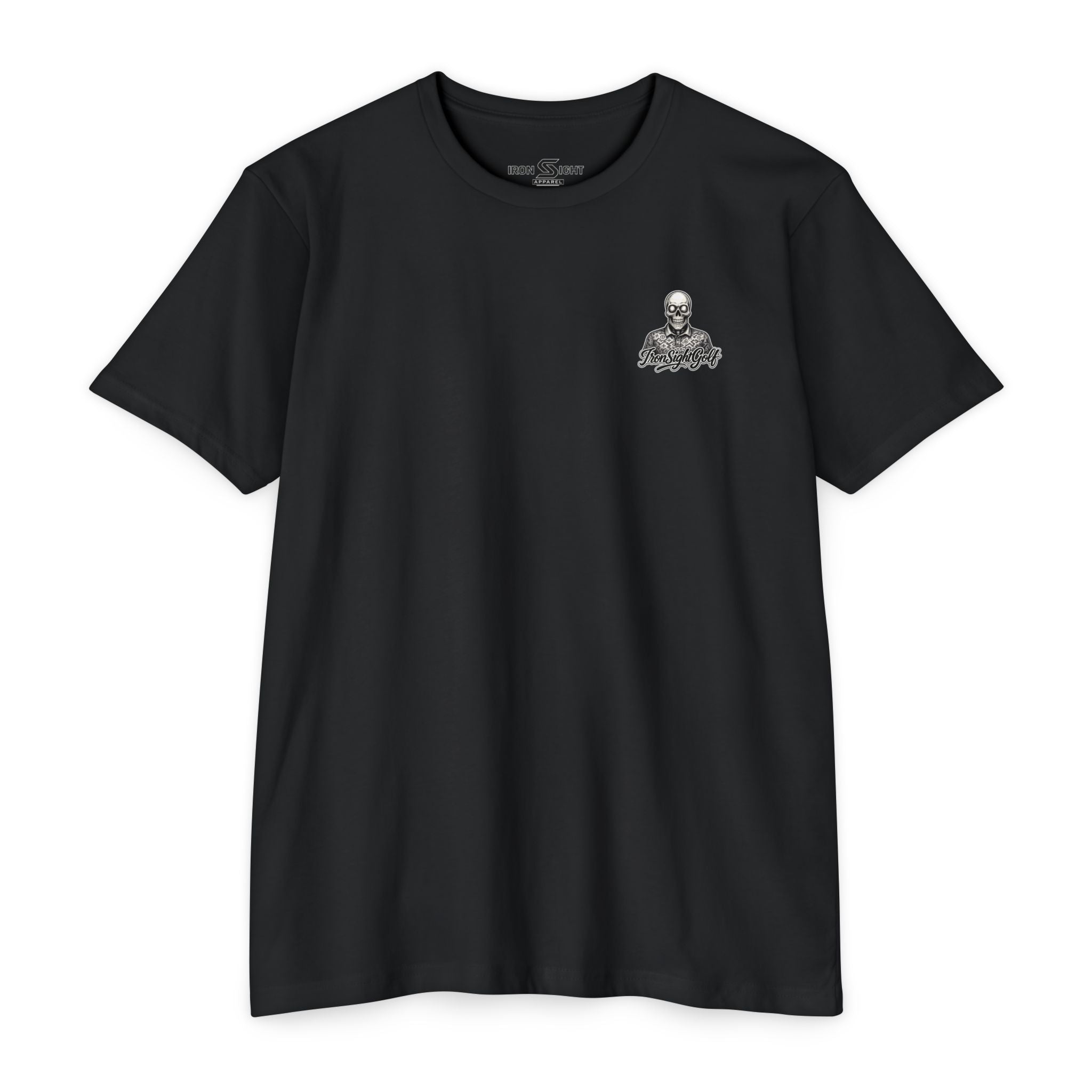 Dead Straight or Die Trying Skull T-Shirt — Iron Sight Graphic