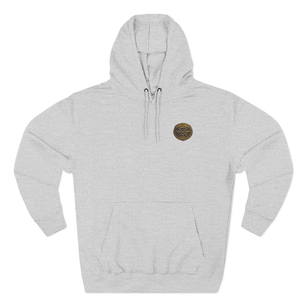 SWAT Golf Tactical Hoodie — Iron Sight Three-Panel Fleece Hoodie