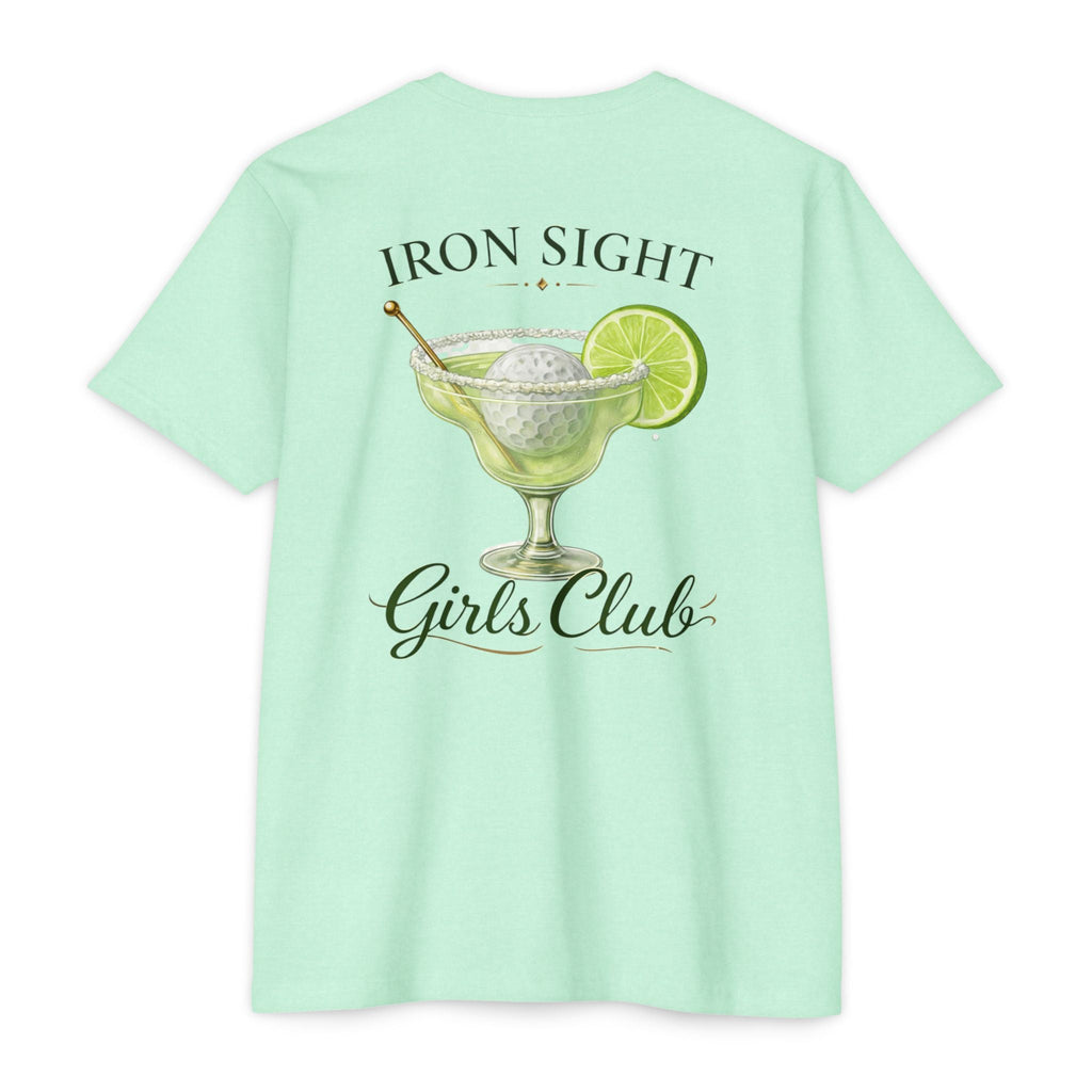 Girls Club Lime Margarita Golf Graphic T-Shirt