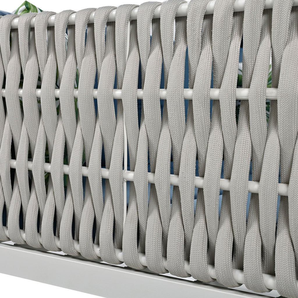 U_Style  Outdoor Patio Sunbed with Curtains, High Comfort, Suitable for Multiple Scenarios