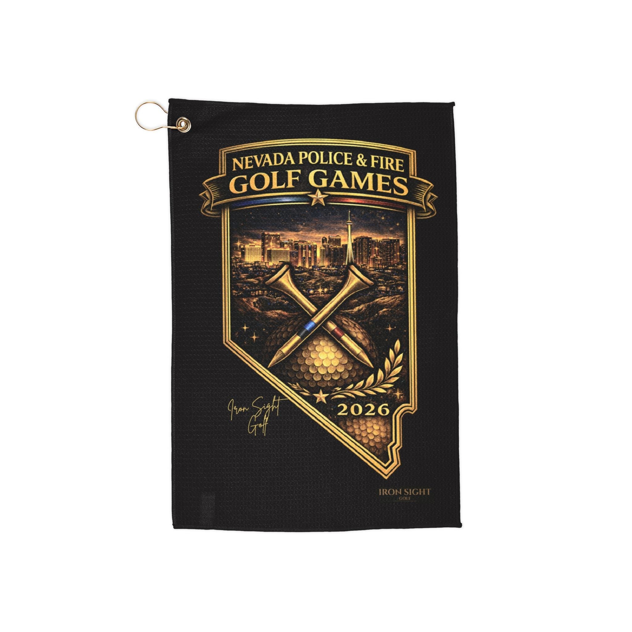 Nevada Police & Fire Golf Games 2026 Towel