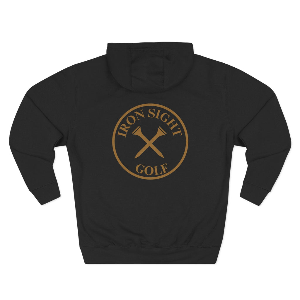 Iron Sight Golf Performance Hoodie — Three-Panel Fleece