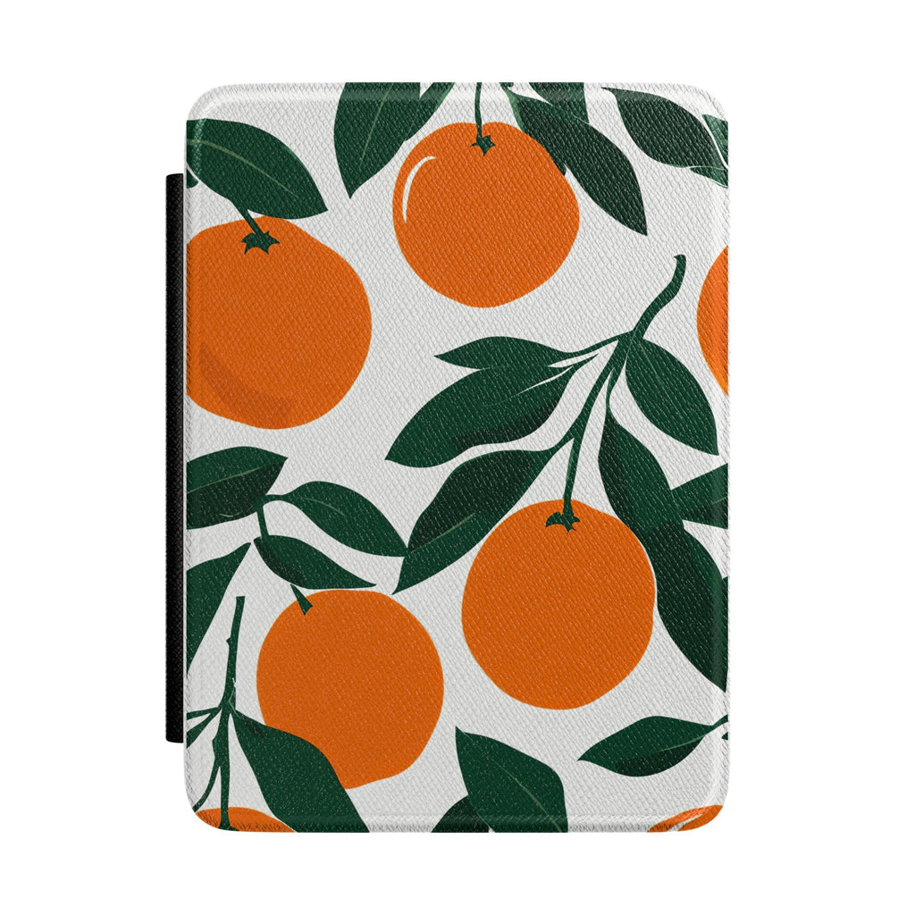 Orange Citrus Kindle Paperwhite Case | Bright Fruit E-Reader Cover