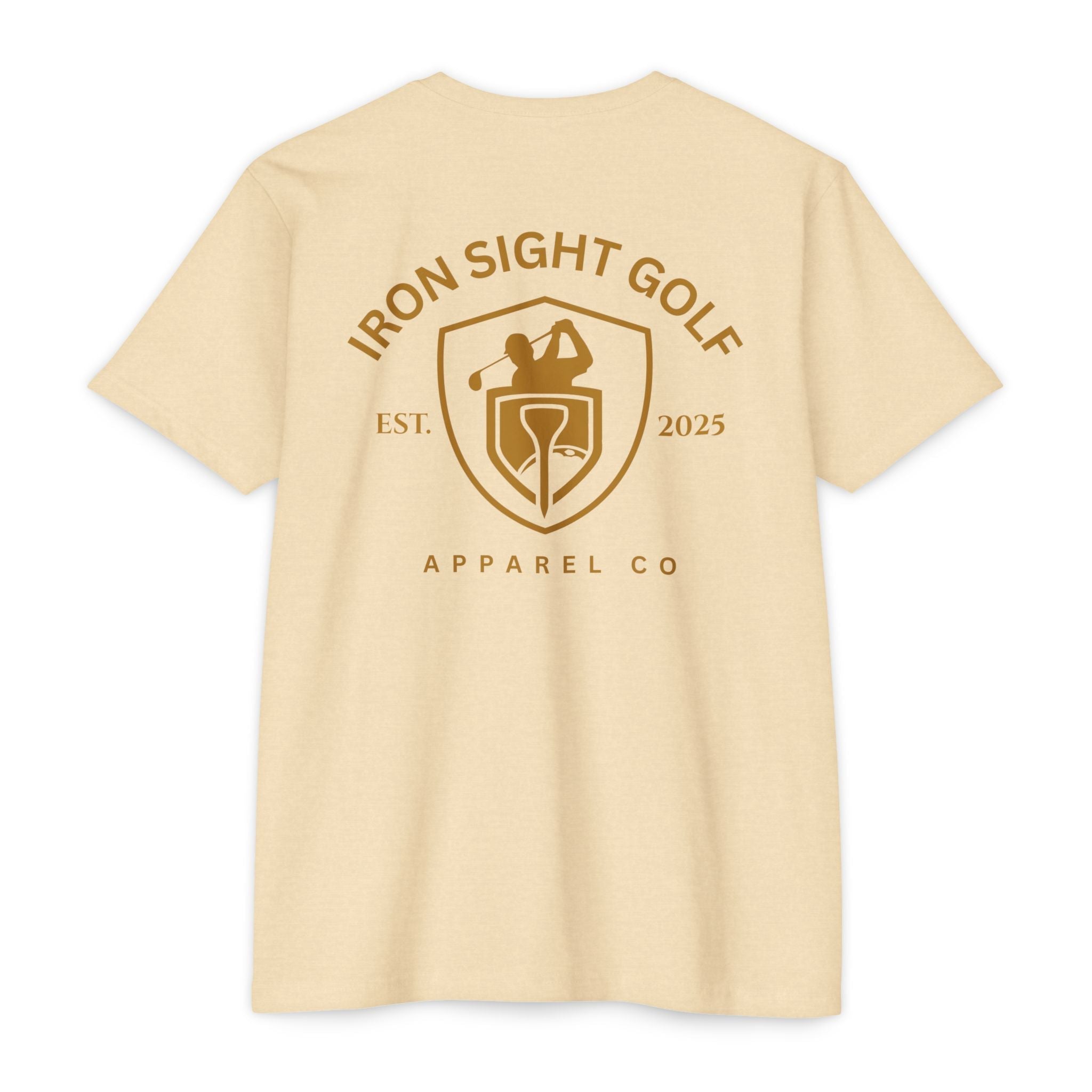 Iron Sight Golf Apparel Company Tee — Golf Logo T-Shirt