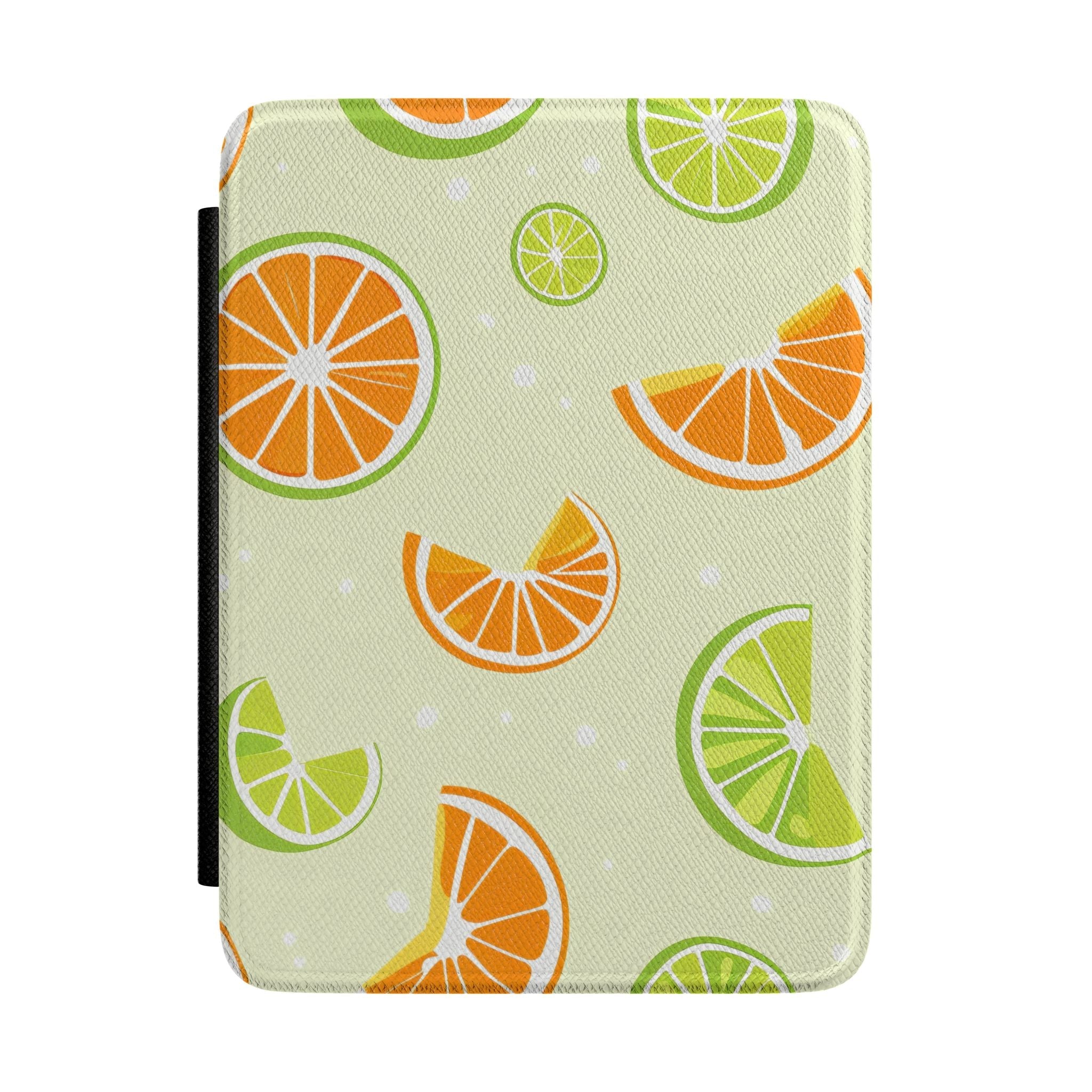 Orange Lime Citrus Kindle Paperwhite Case | Summer Fruit E-Reader Cover